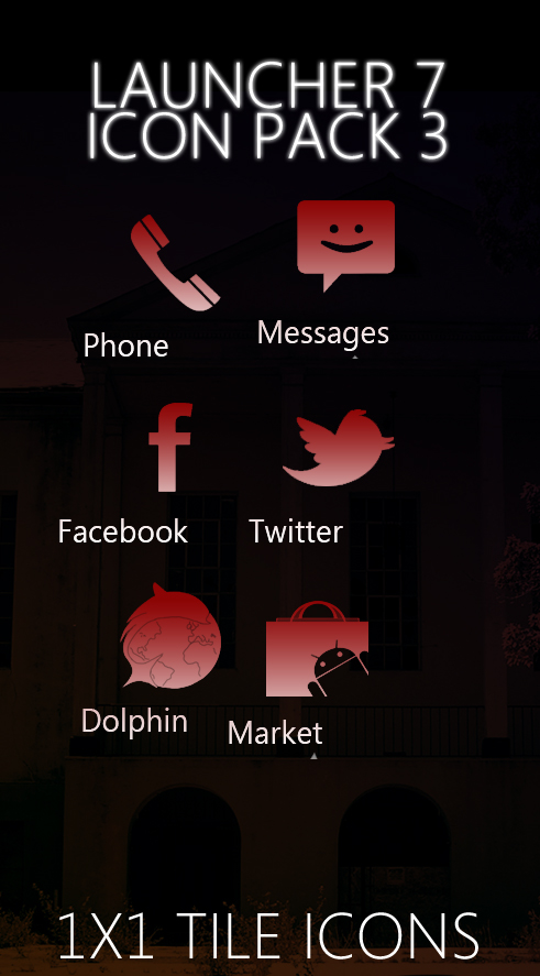 Launcher 7 Icon Pack 3