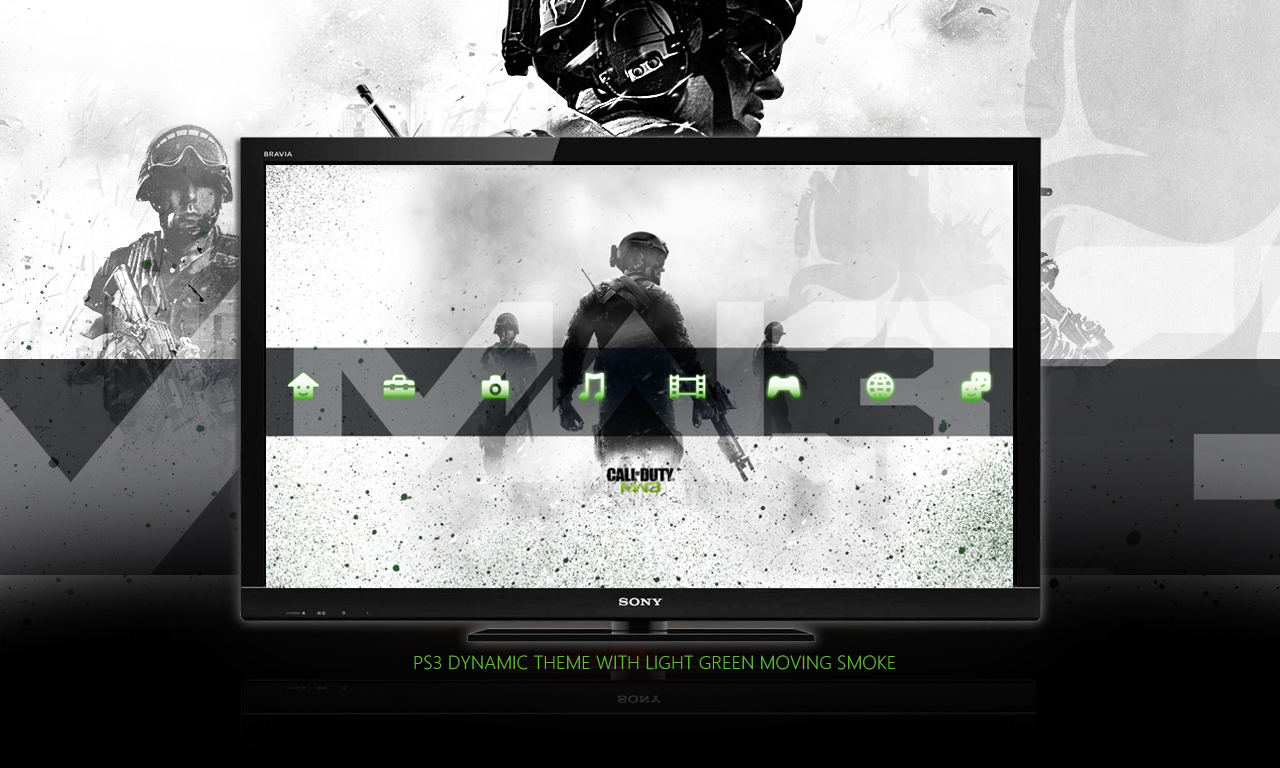 Call Of Duty : MW3 PS3 Dynamic Theme