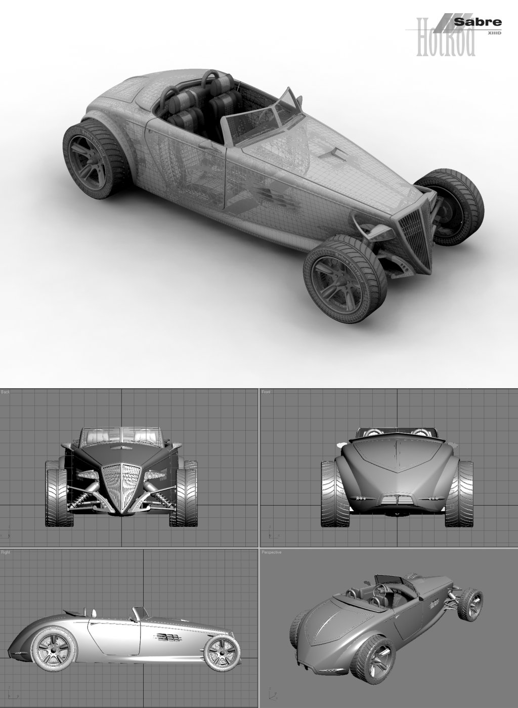 Sabre HotRod Model Max9