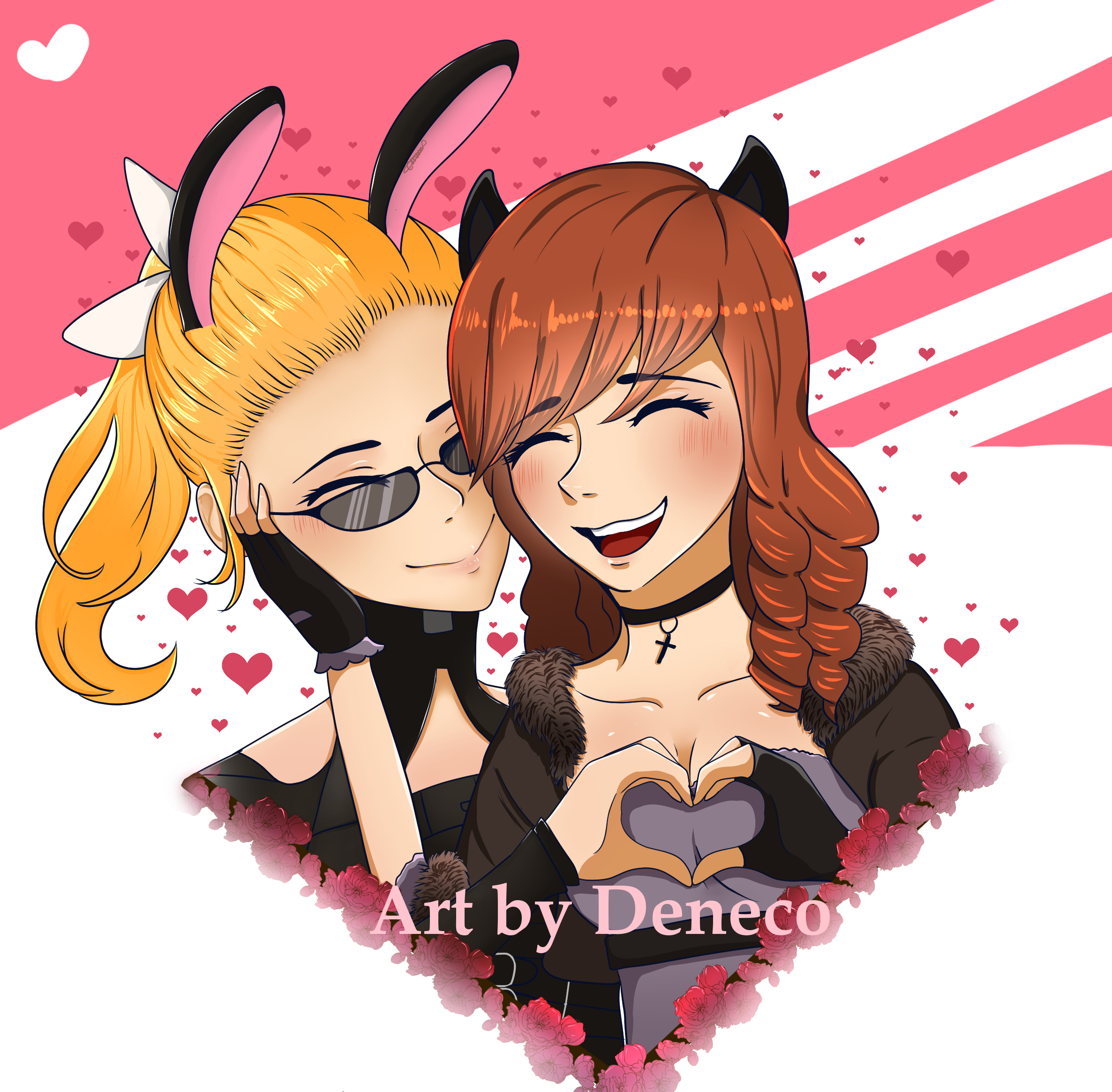Commission - Two Lovers by Deneco on DeviantArt