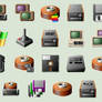 Retro Computer Icons (PC and Mac)