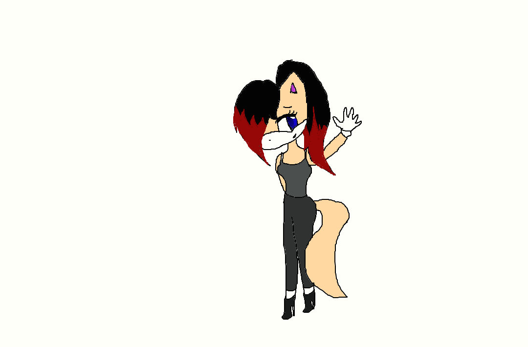 Ever, my first official sonic OC by ArtyRainbowWolf on DeviantArt