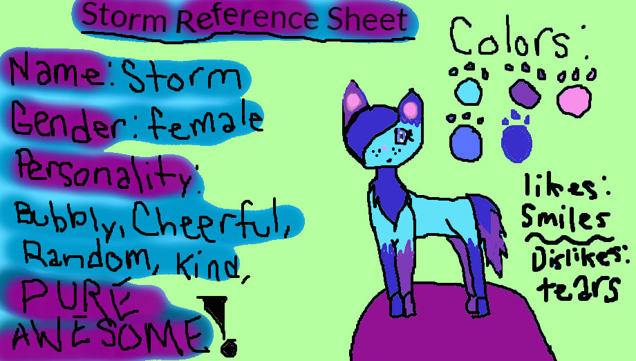 Storm Reference Sheet by StormWolves12 on DeviantArt