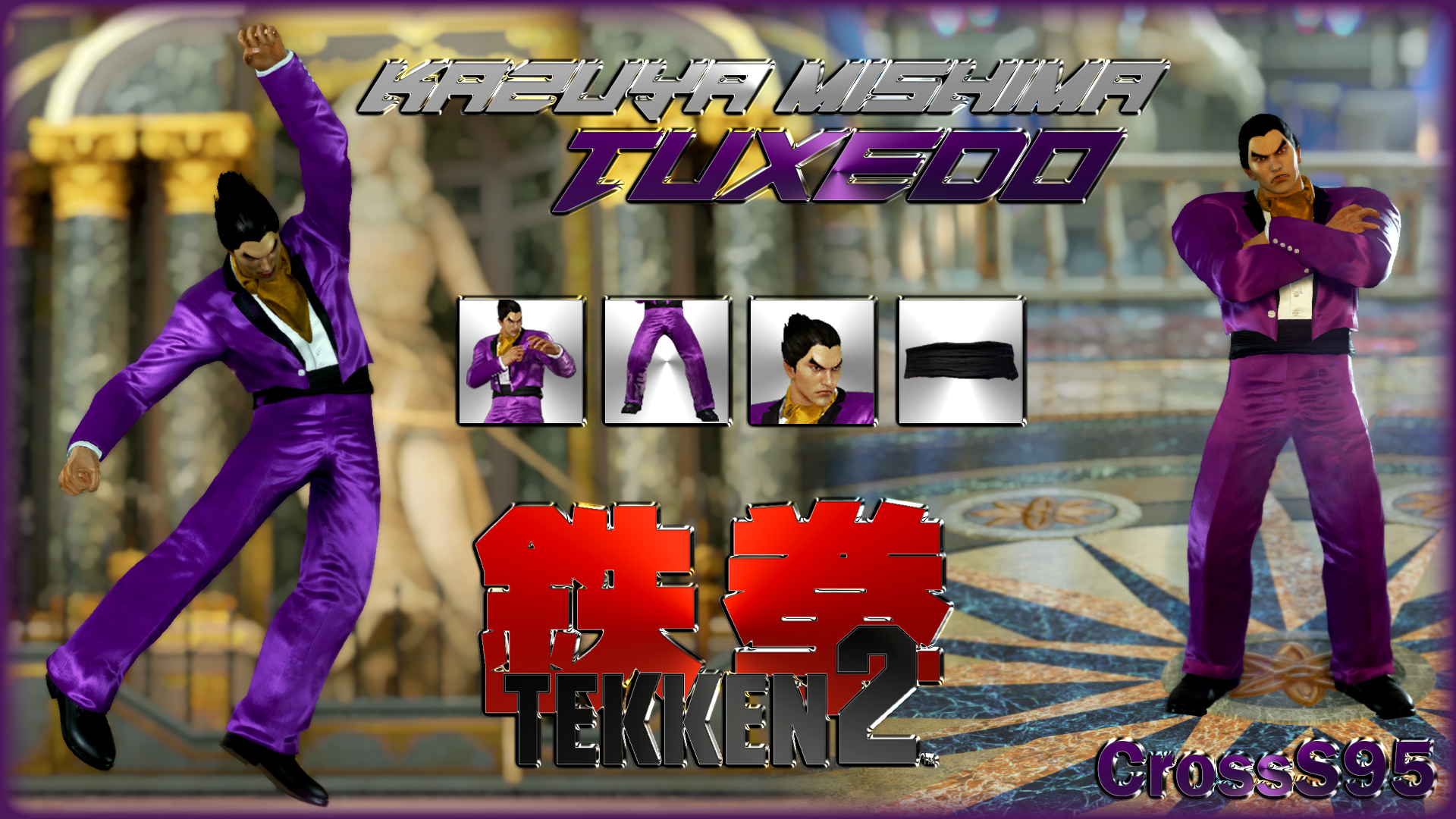 TekkenMods - Tekken 2 PSX Kazuya