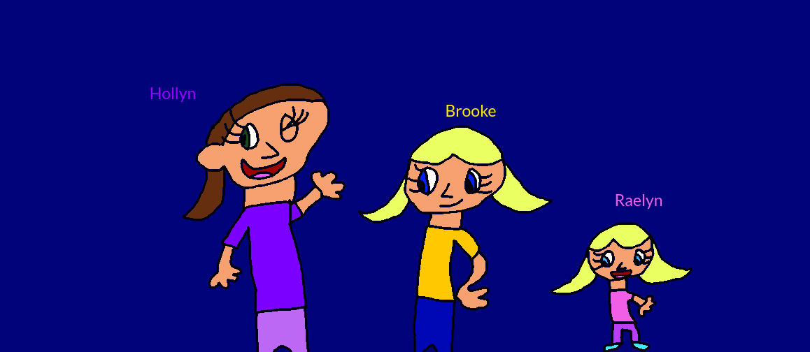Hollyn, Brooke and Raelyn in Cartoon Style by jrg2004 on DeviantArt
