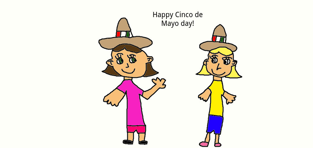 Jansyn and Brooke for Cinco de Mayo Day! by jrg2004 on DeviantArt