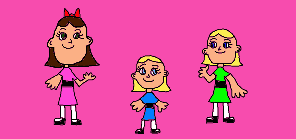 Jansyn, Brooke and Raelyn as The Powerpuff Girls by jrg2004 on DeviantArt