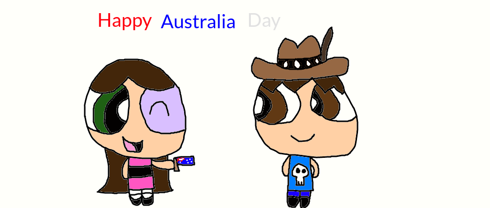 Jansyn and Ollie for Australia Day 2022 by jrg2004 on DeviantArt