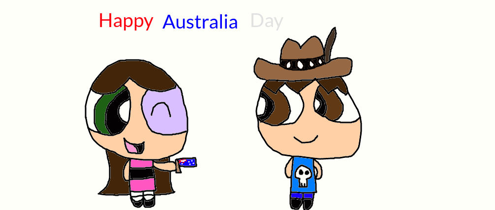 Jansyn and Ollie for Australia Day 2022 by jrg2004 on DeviantArt