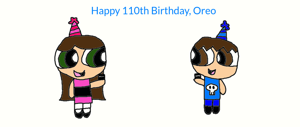 Jansyn and Ollie for Oreo's 110th Birthday by jrg2004 on DeviantArt