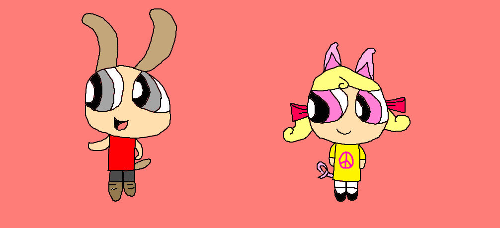 Randel Tiger and Paulina Rabbit by jrg2004 on DeviantArt