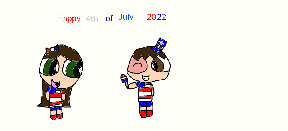 Jansyn and Ollie for 4th of July by jrg2004 on DeviantArt