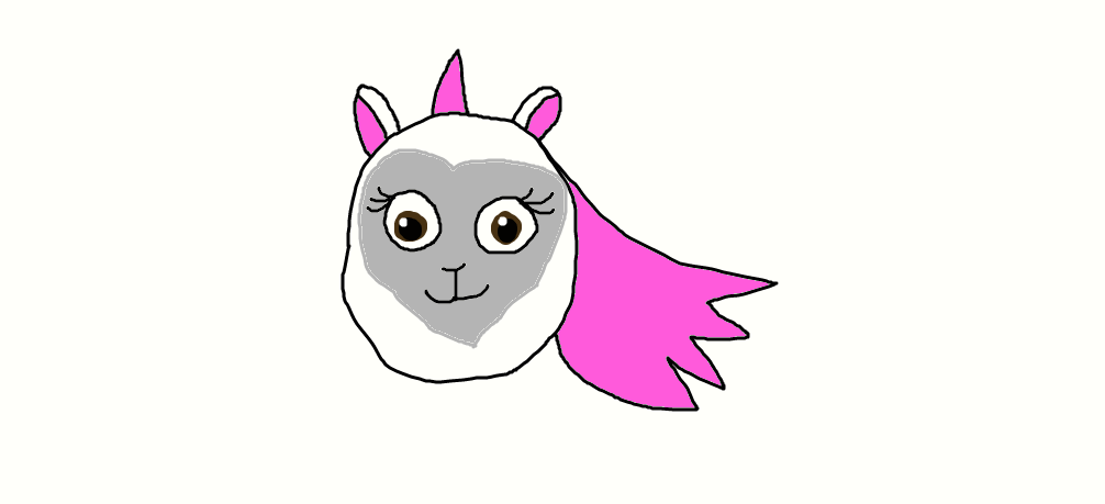 My drawing of a DreamUp Llama by jrg2004 on DeviantArt