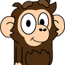 Curious George in Bluey style