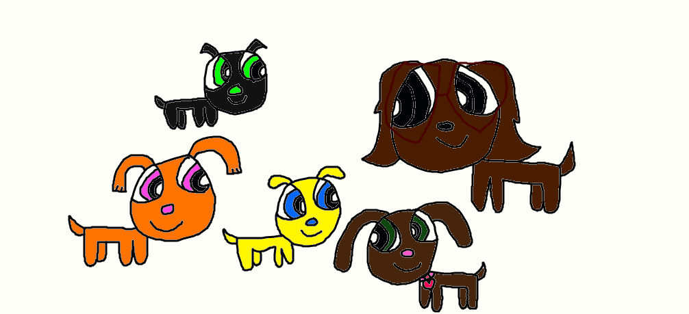 The Powerpups meet Puppy Stacey and Jansyn by jrg2004 on DeviantArt
