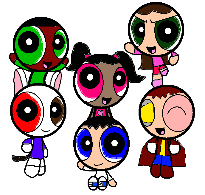 Stacey and RB's children met Robotboy characters by jrg2004 on