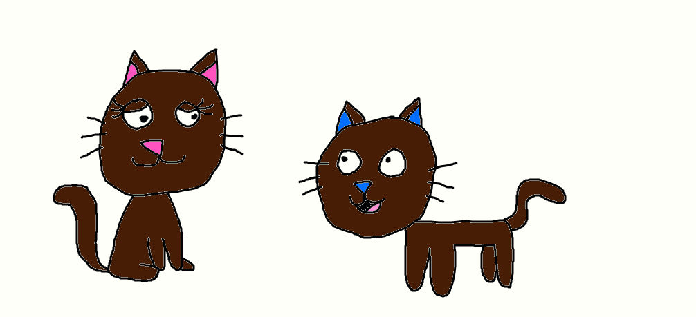 Me and Ollie as cats by jrg2004 on DeviantArt