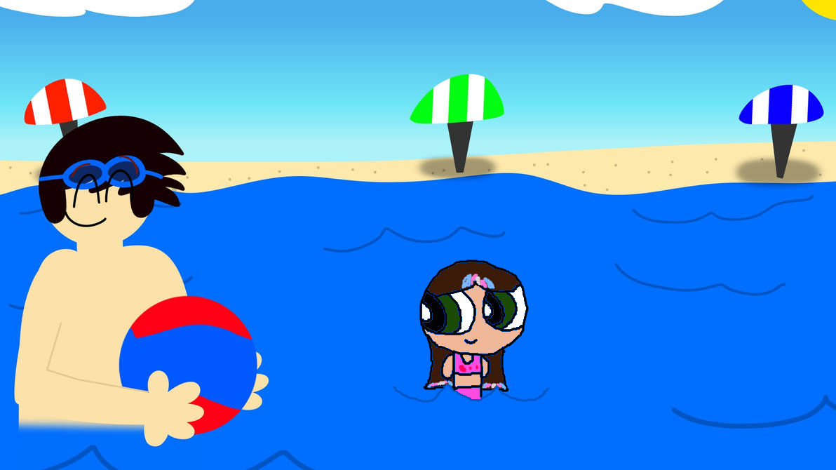 Me enjoying the beach by jrg2004 on DeviantArt