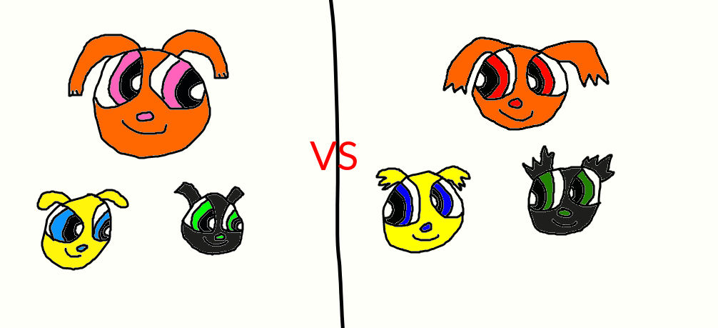Powerpups vs Rowdymutts by jrg2004 on DeviantArt