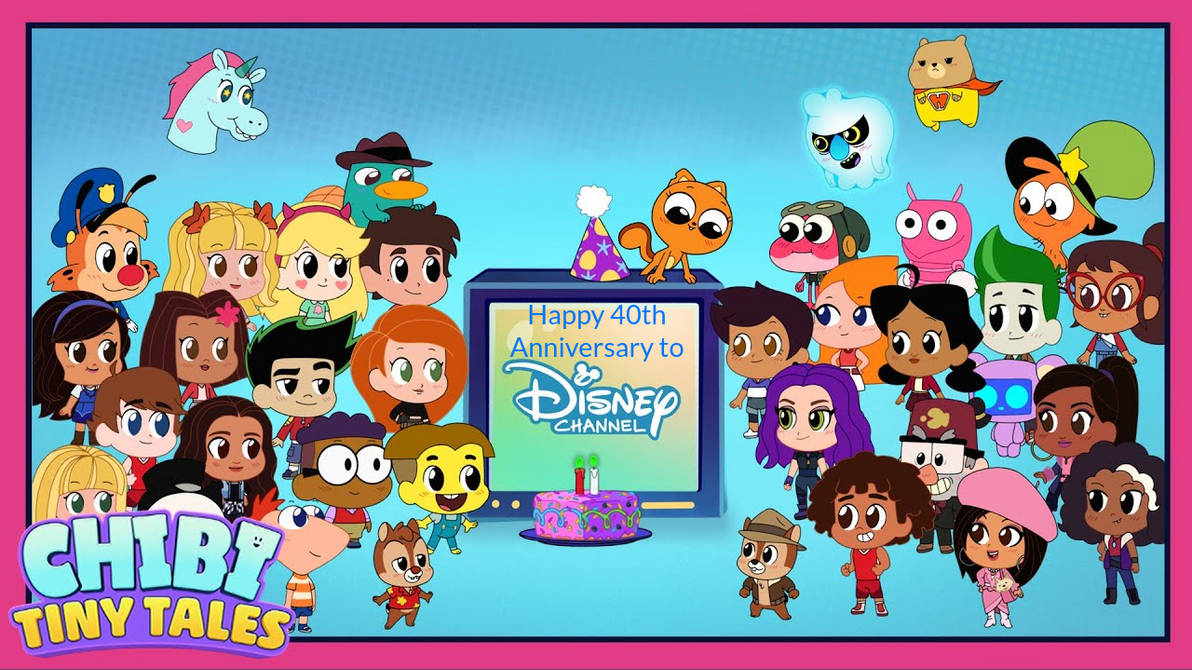 Happy 40th Anniversary to Disney Channel by jrg2004 on DeviantArt