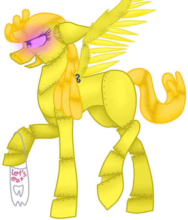 mlp FNAF Chica by EarthyRainbowkitty on DeviantArt