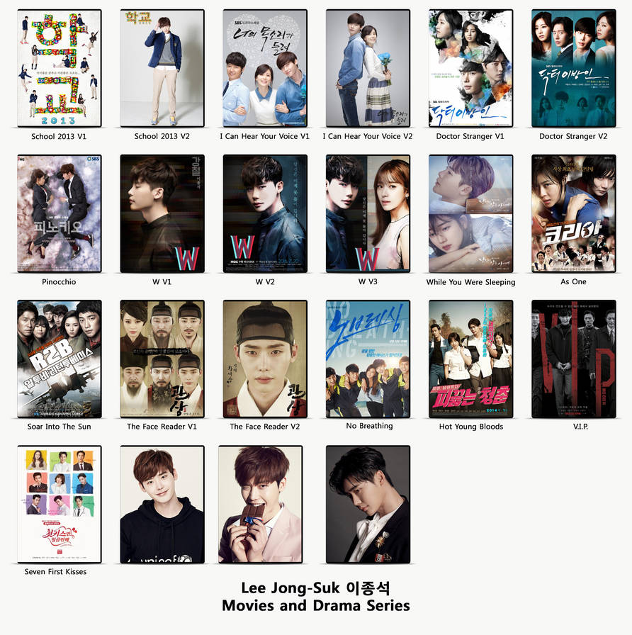 Lee Jong Suk Movies And Dramas Folder Icon Pack By Heart143