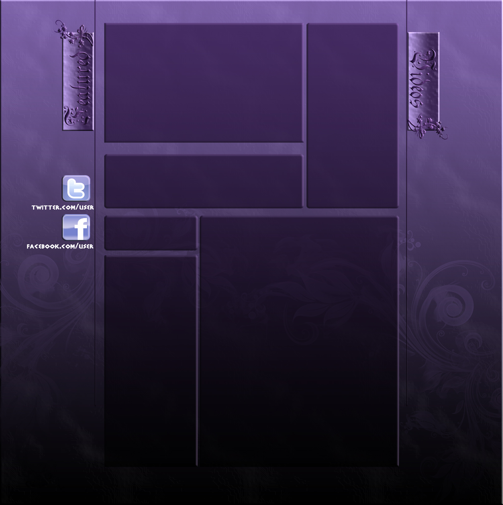 Purple Youtube Layout