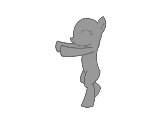 Pony Shuffling Template _Photoshop version_