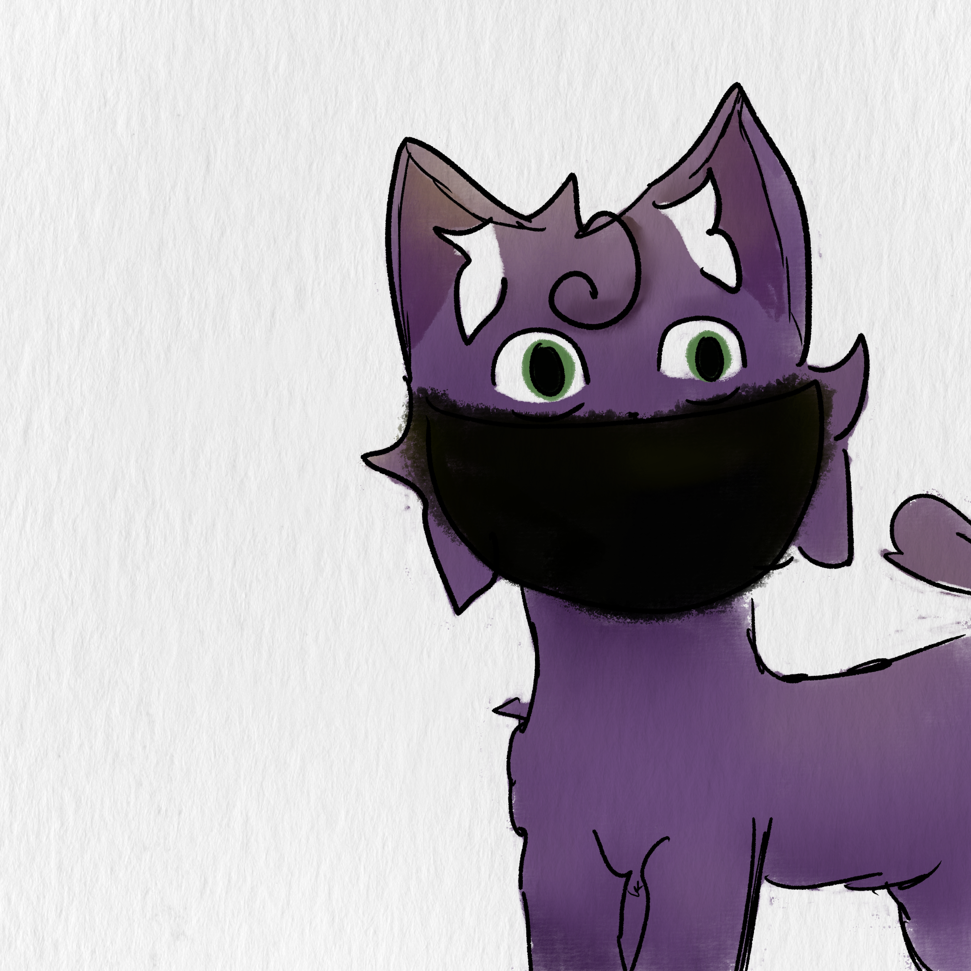 My Unnamed OC by ArtWithLeafy on DeviantArt