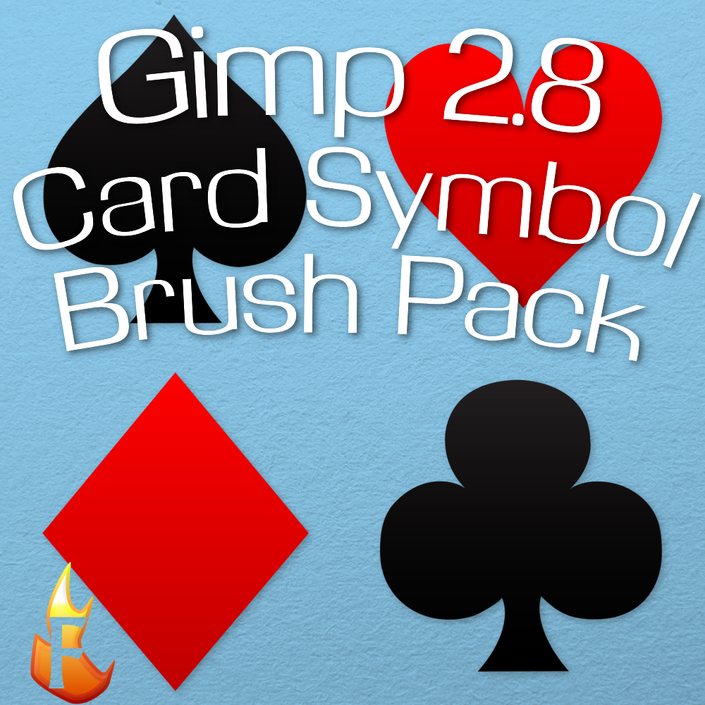 Gimp Card Symbols Brush Pack by Flame2057 on DeviantArt