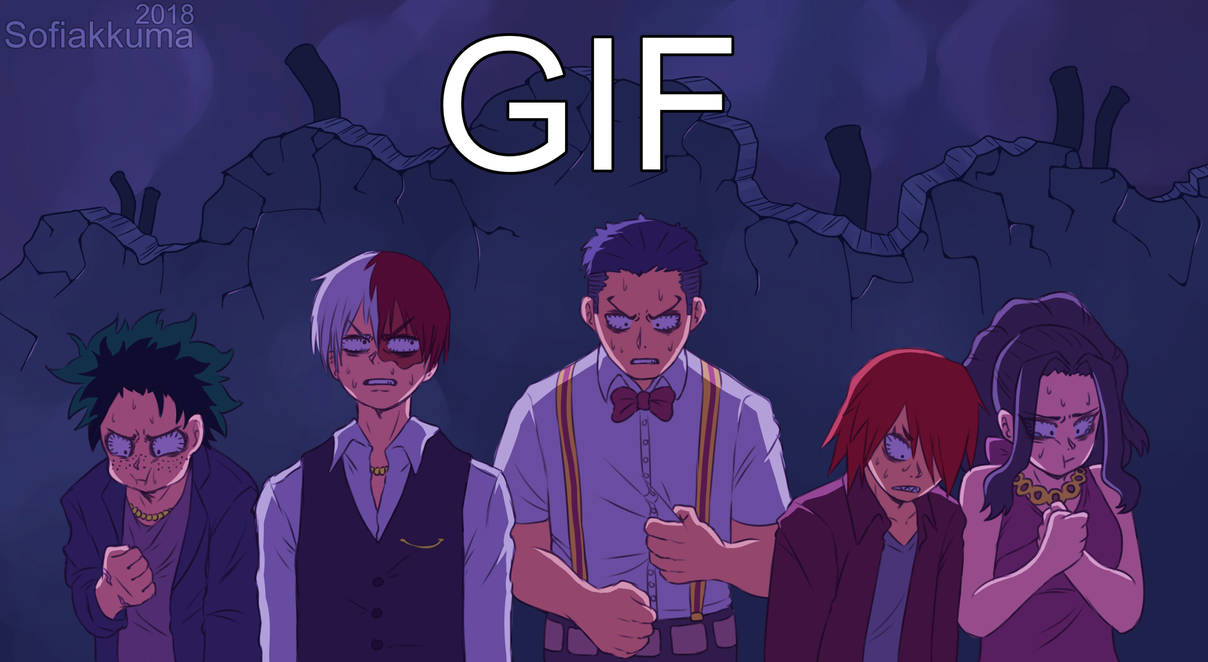 all for one (GIF) by Sofiakkuma on DeviantArt