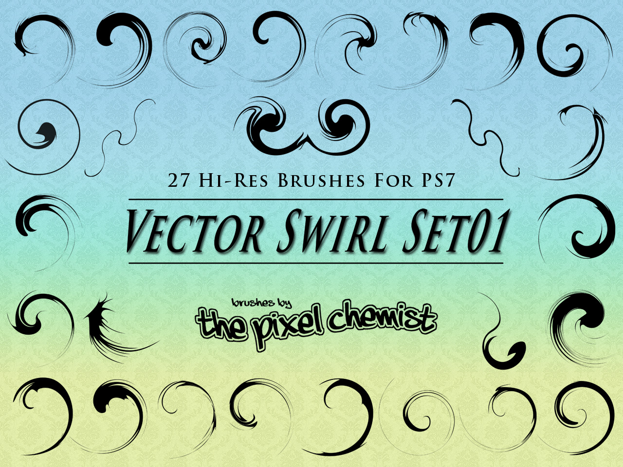 Brushes - Vector Swirl Set01
