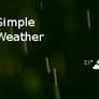 Simple weather