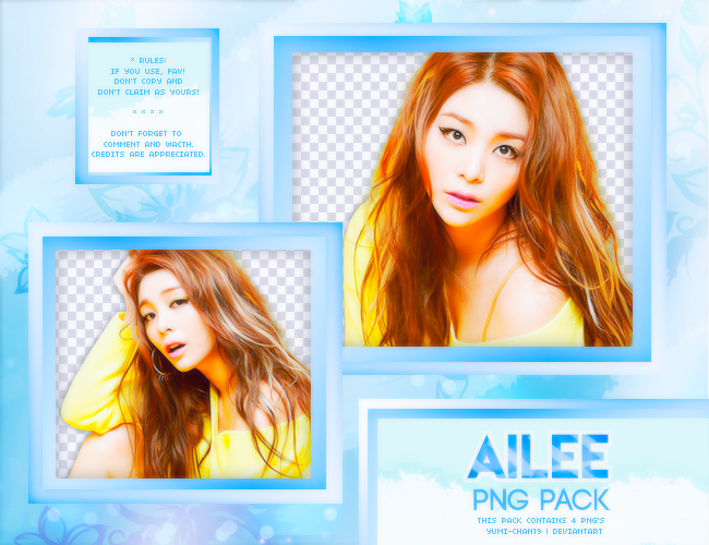 PNG PACK: Ailee