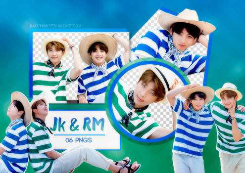 PNG PACK: BTS #14 (JK and RM)