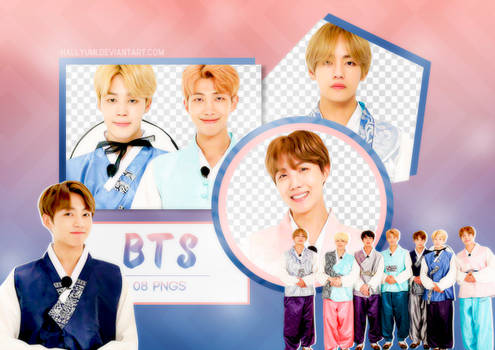 PNG PACK: BTS #26 (Happy Chuseok 2017)