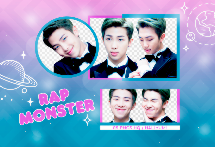 PNG PACK: Rap Monster #3