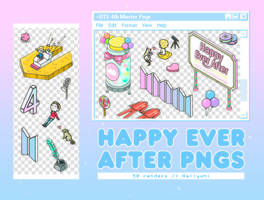 PNG PACK: Happy Ever After (BTS 4th Muster)