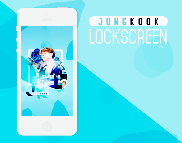 LOCKSCREEN: Jungkook Blue by Hallyumi on DeviantArt