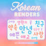 RENDERS: Hangul #1