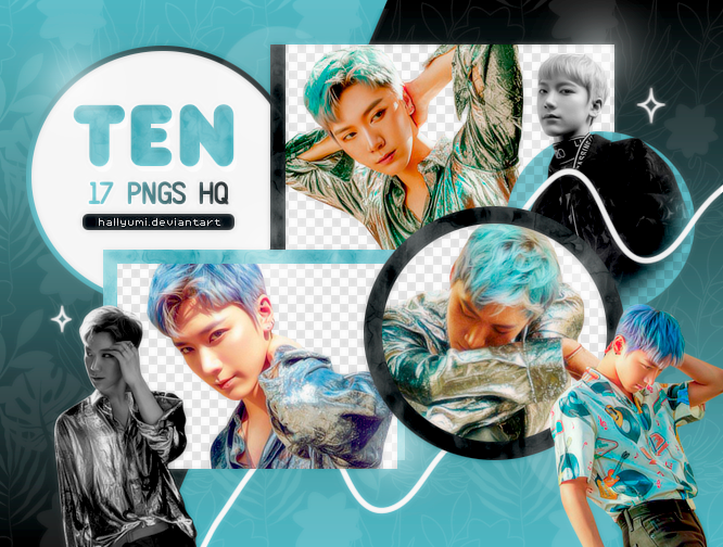 PNG PACK: Ten #3 (New Heroes)