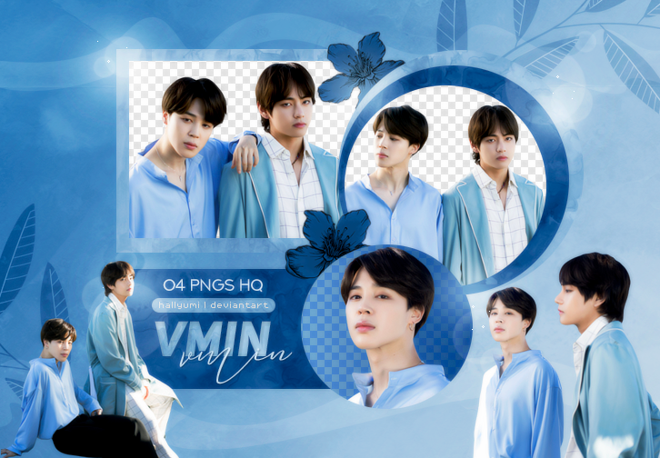 PNG PACK: V and Jimin #1 (BTS 5TH ANNIVERSARY)