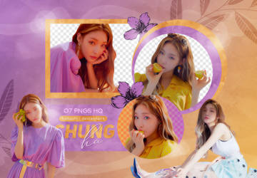 PNG PACK: ChungHa #2 (Blooming Blue)