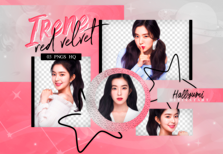 PNG PACK: Irene #3 by Hallyumi