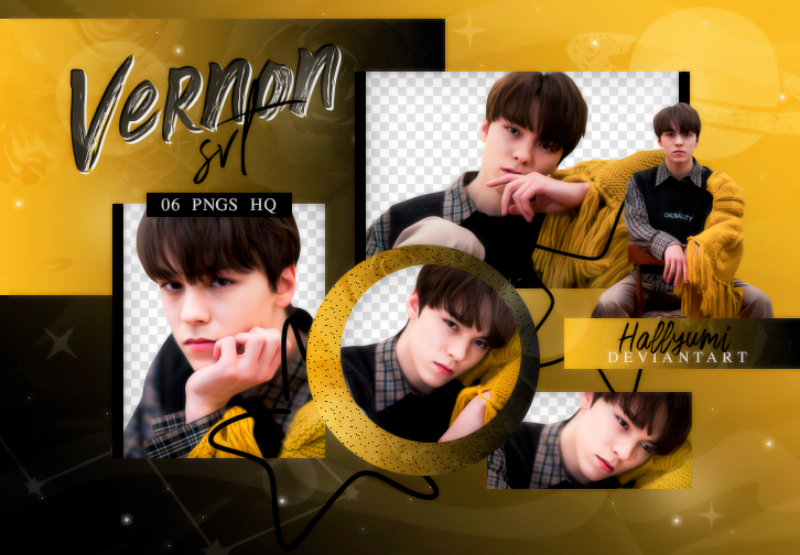 PNG PACK: Vernon #4 'Home' by Hallyumi