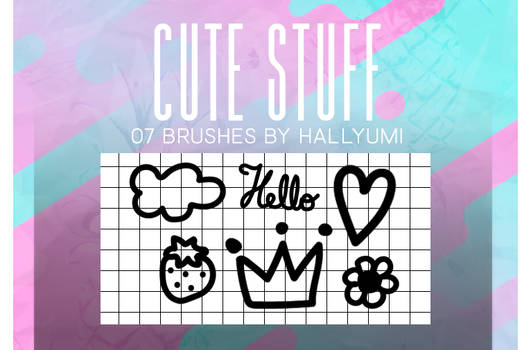 BRUSHES: CUTE STUFF