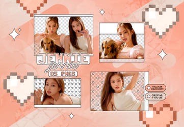 PNG PACK: JENNIE | #001