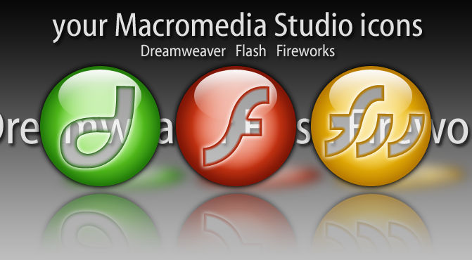 flash dreamweaver fireworks by flosweb