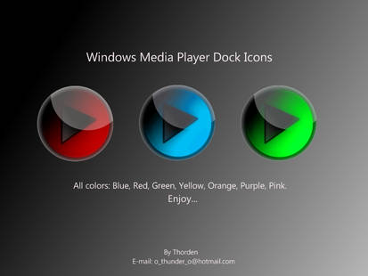 Windows MP Dock Icons