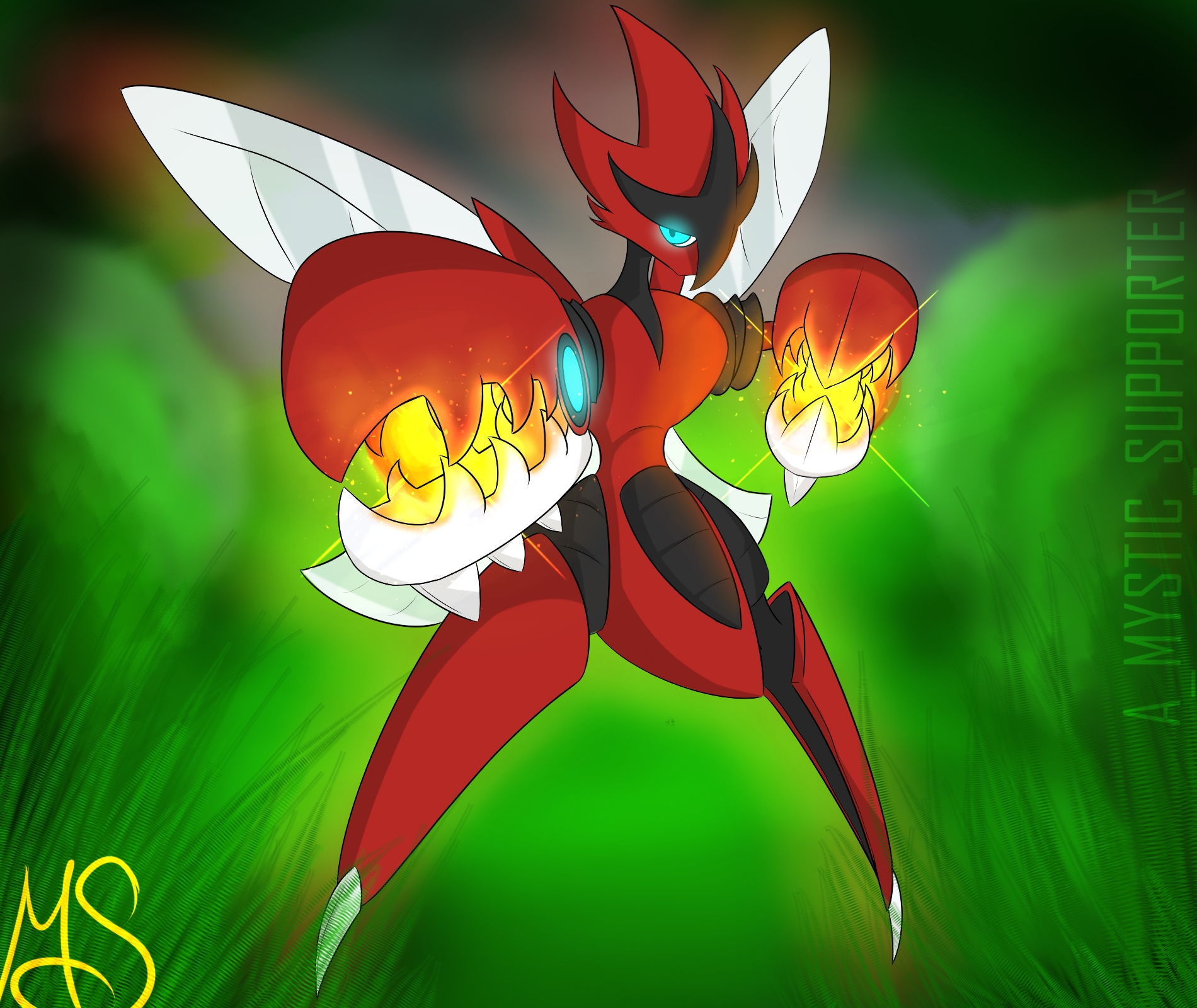 MEGA Scizor by FutureMist on DeviantArt
